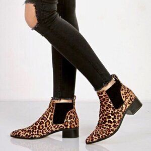 Dolce Vita | Leopard Calf Hair Macie Ankle Boot 8